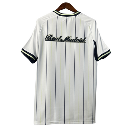 Camiseta de béisbol del Real Madrid - Paquete estadounidense 25/26 Retro 