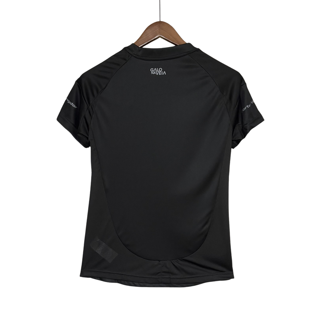 Camisa Atlético Mineiro All Black 25/26 Feminina Torcedor