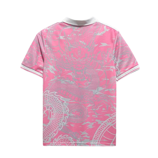 Camiseta Dragón Rosa Edición Especial del Real Madrid 25/26 Versión Fan 