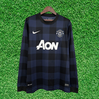 Camisa Manchester United II 13/14 Retrô Manga Longa
