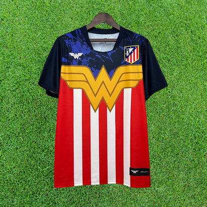 Camisa Atlético Madrid Especial Mulher Maravilha 25/26 Torcedor