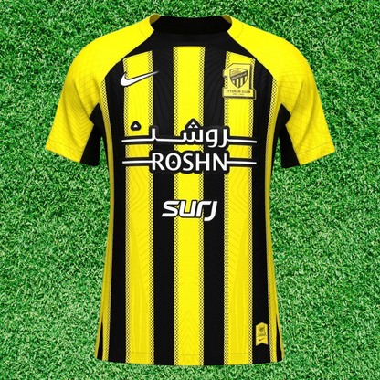 Camiseta local del Al-Ittihad FC 24/25, versión para aficionados 