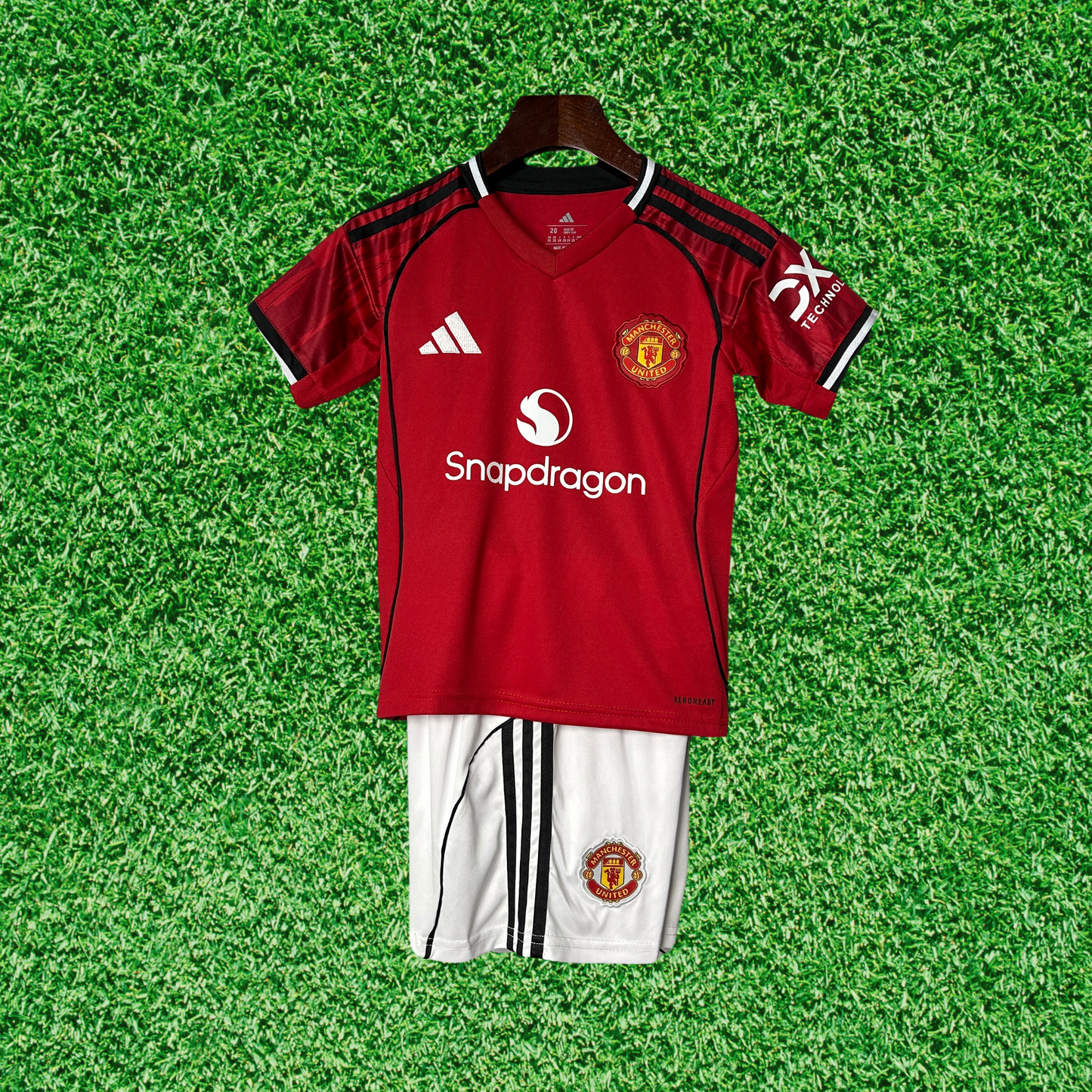 Kit Manchester United I 25/26 Infantil