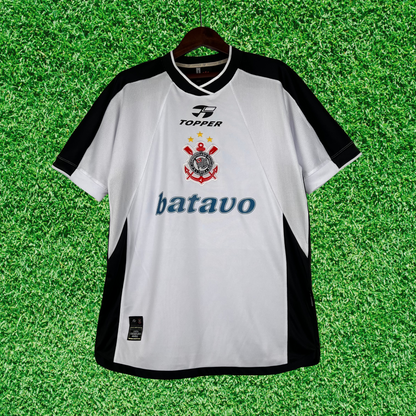 Camiseta retro de local del Corinthians 2000 