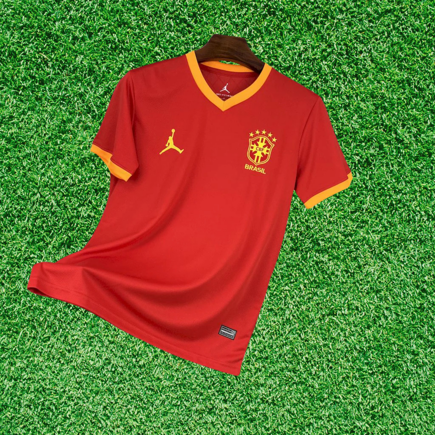 Camiseta roja especial de Brasil Jordan 25/26 versión para aficionados 