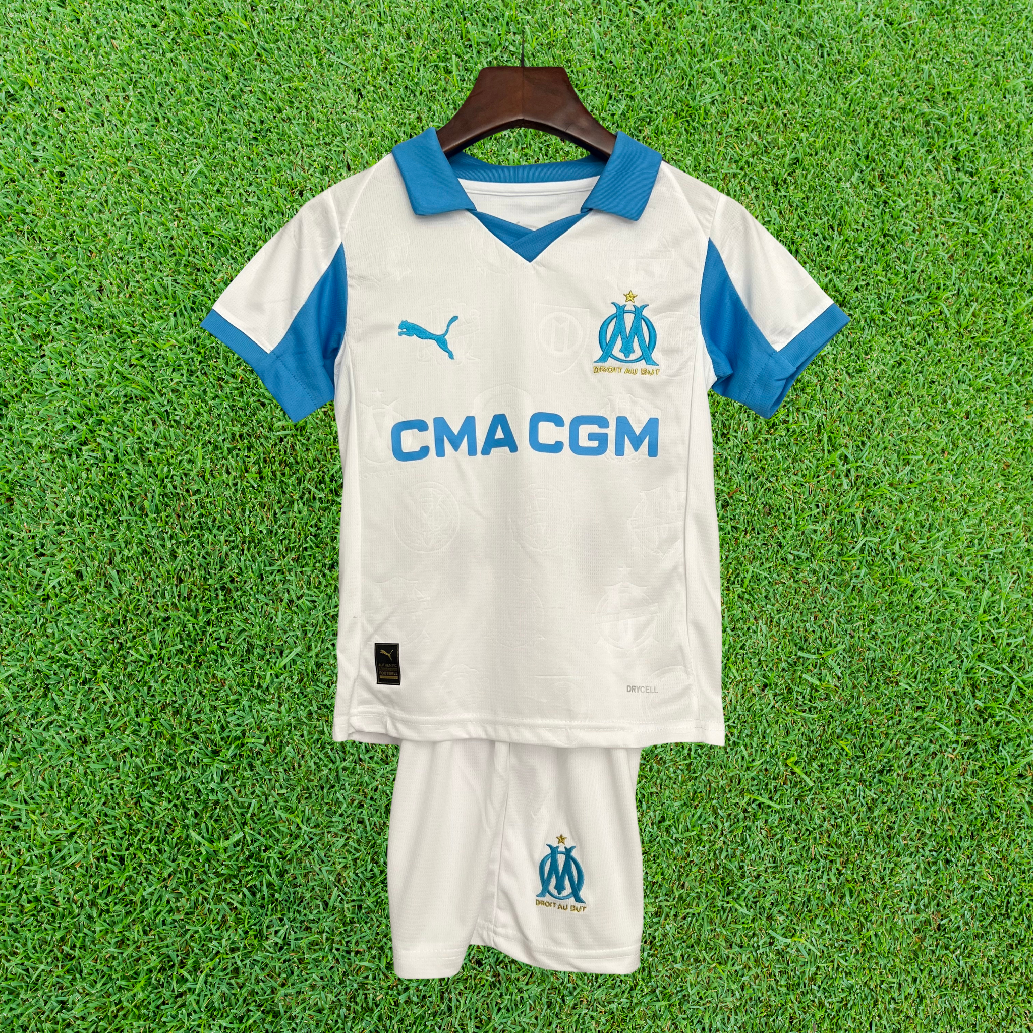 Kit Olympique Marseille I 25/26 Infantil