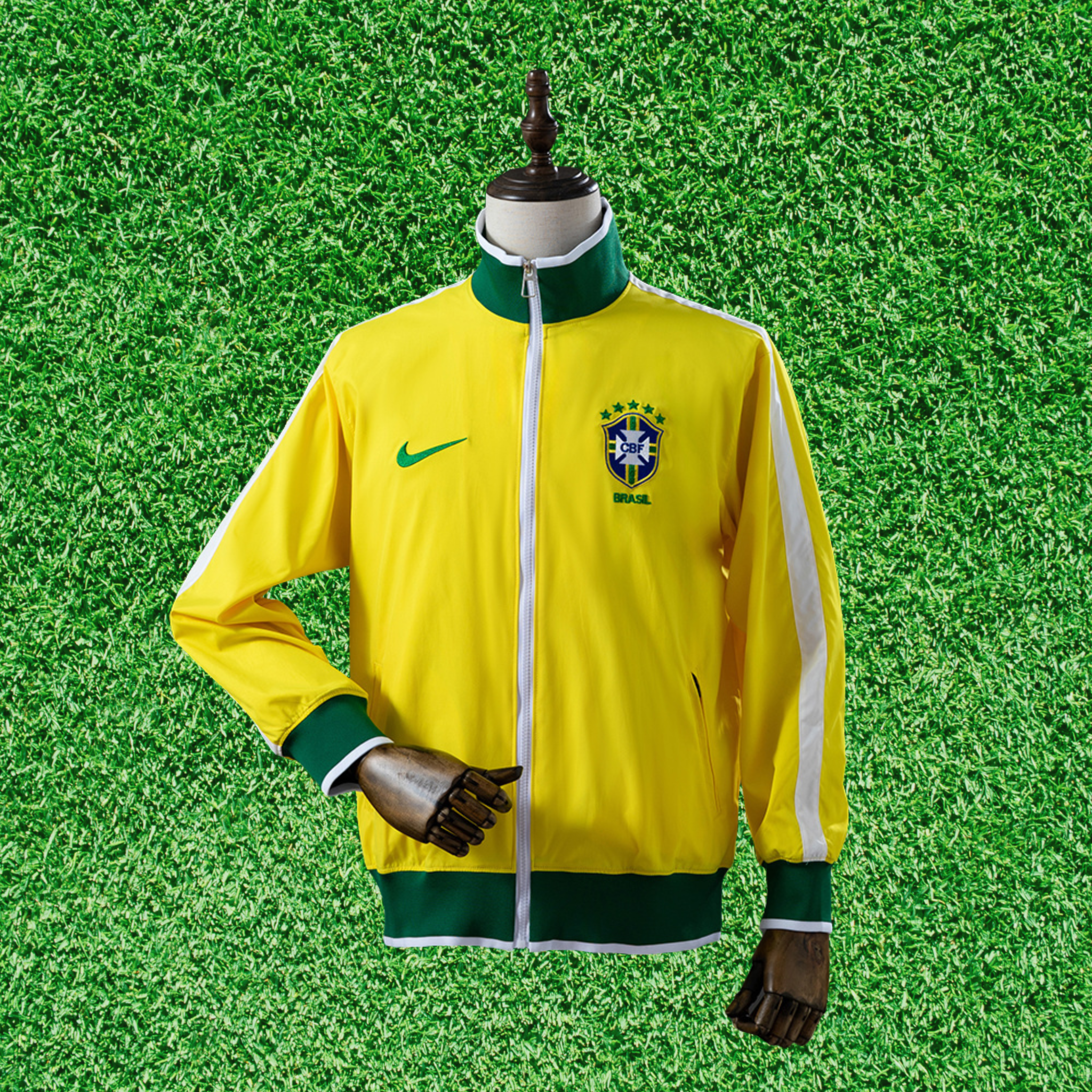 Corta-Vento Brasil Amarelo 10/11