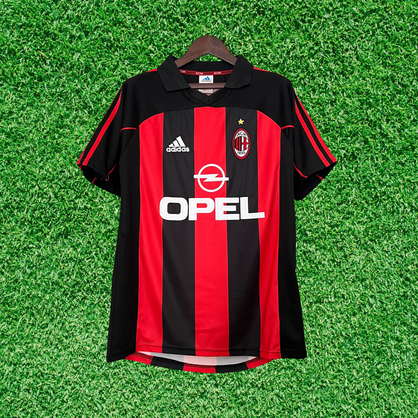 Camiseta de local del AC Milan 01/02 Retro 