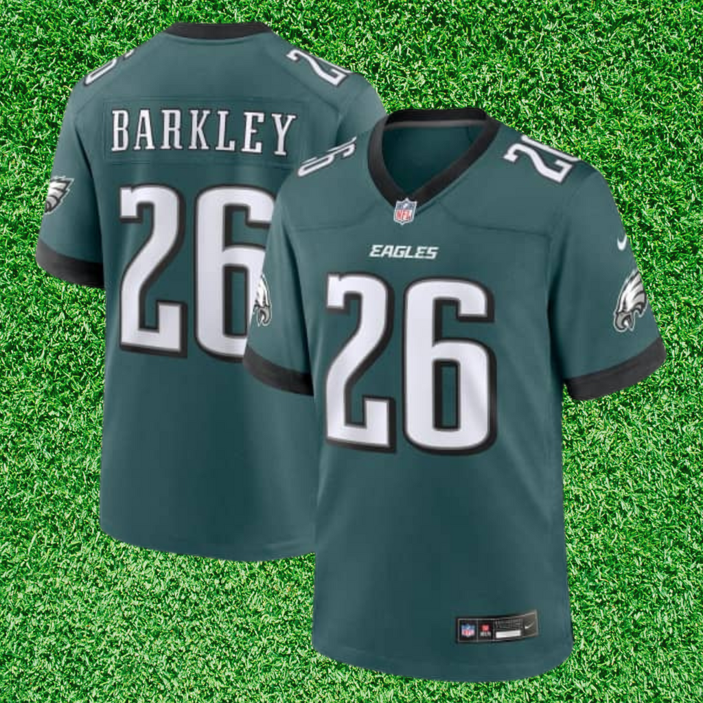 Camisa Eagles #26 Barkley Verde Escuro NFL