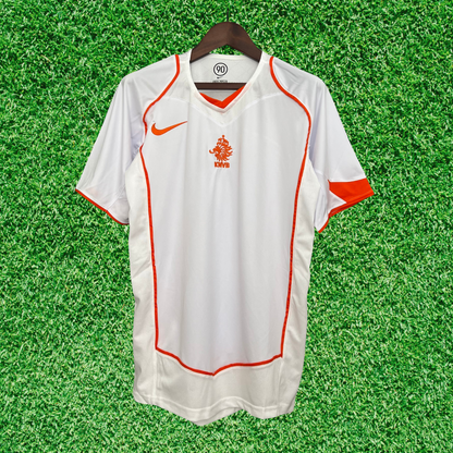 Netherlands Away Jersey 2004 Retro 