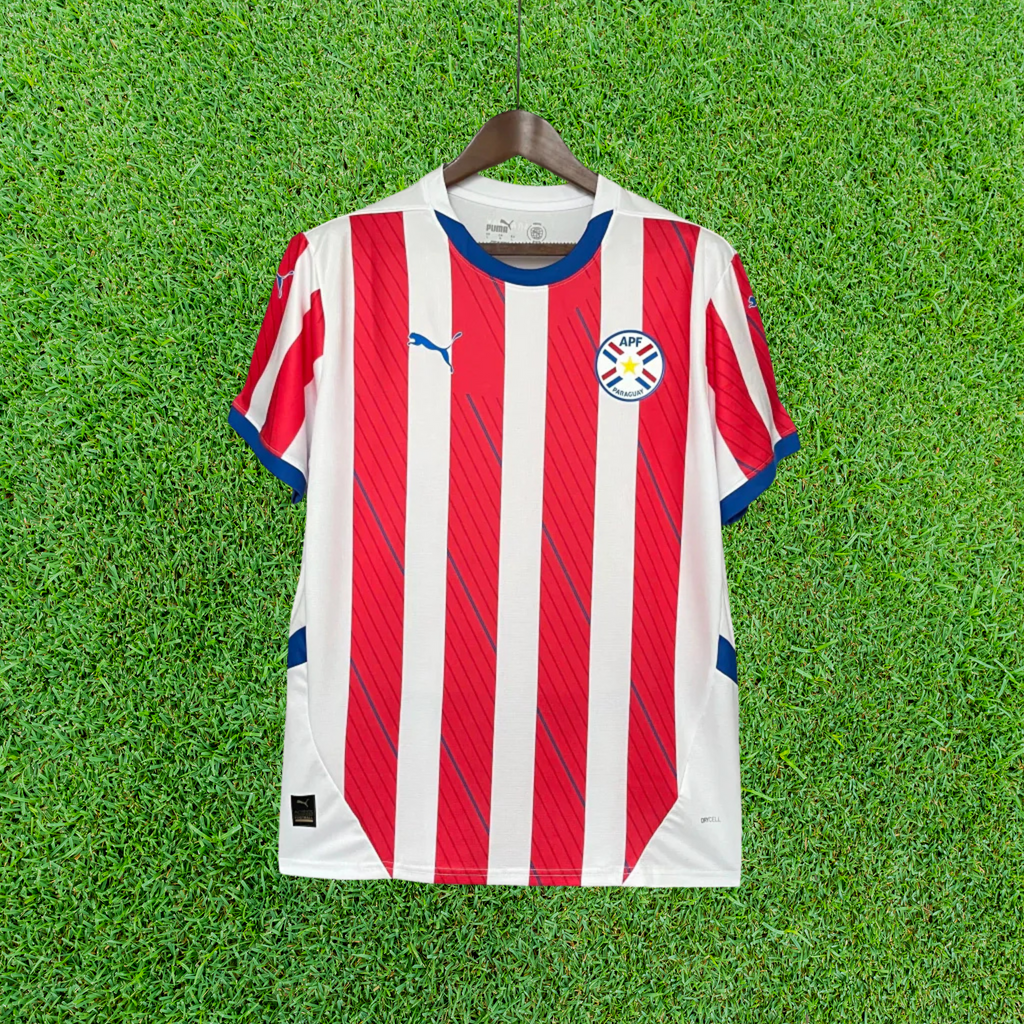 Camisa Paraguai I 2025 Torcedor