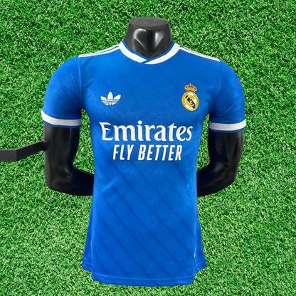 Camiseta de jugador de la tercera equipación del Real Madrid 25/26 