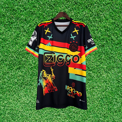 Camisa AFC Ajax Especial Bob Marley 23/24 Torcedor