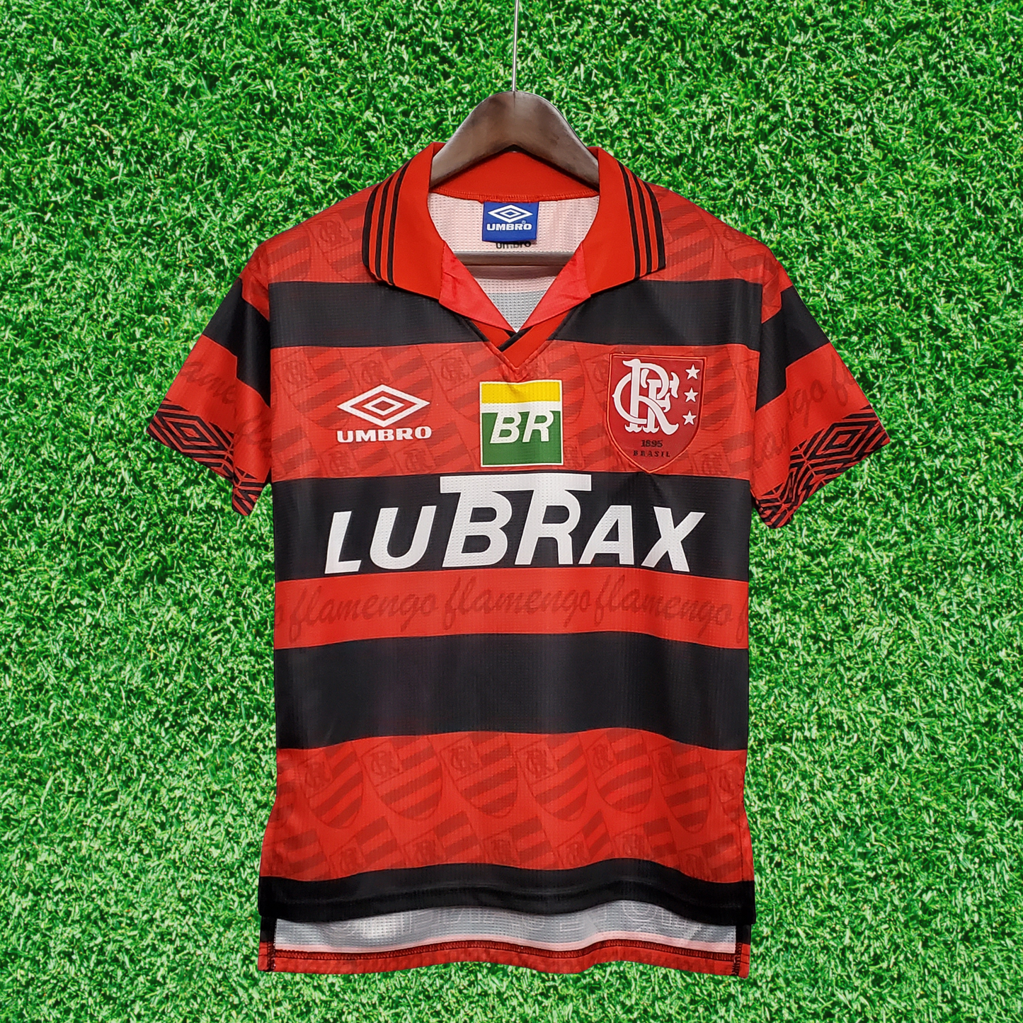 Camiseta Flamengo Local 1995 Retro 