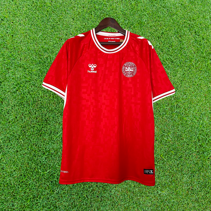 Denmark Home Jersey 2024 Fan Version
