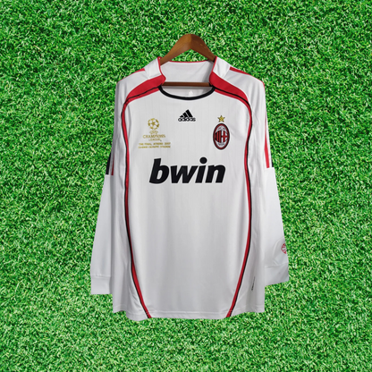 Camisa AC Milan II 06/07 Retrô Manga Longa