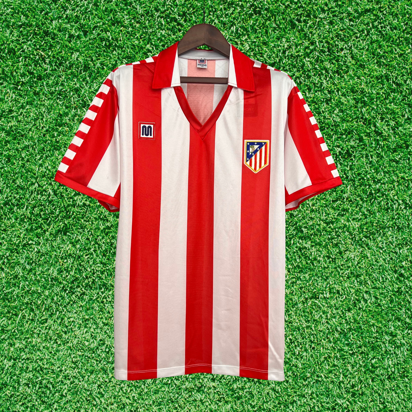 Camiseta Atlético Madrid Primera 82/83 Retro 