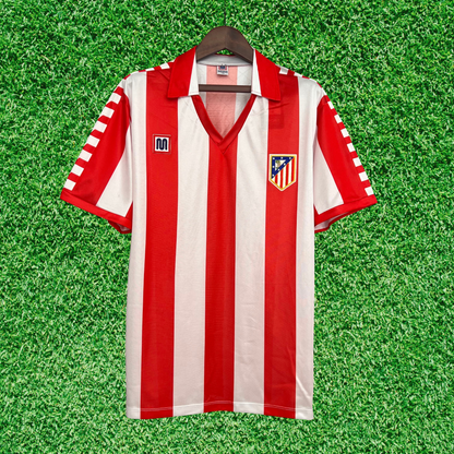Camiseta Atlético Madrid Primera 82/83 Retro 
