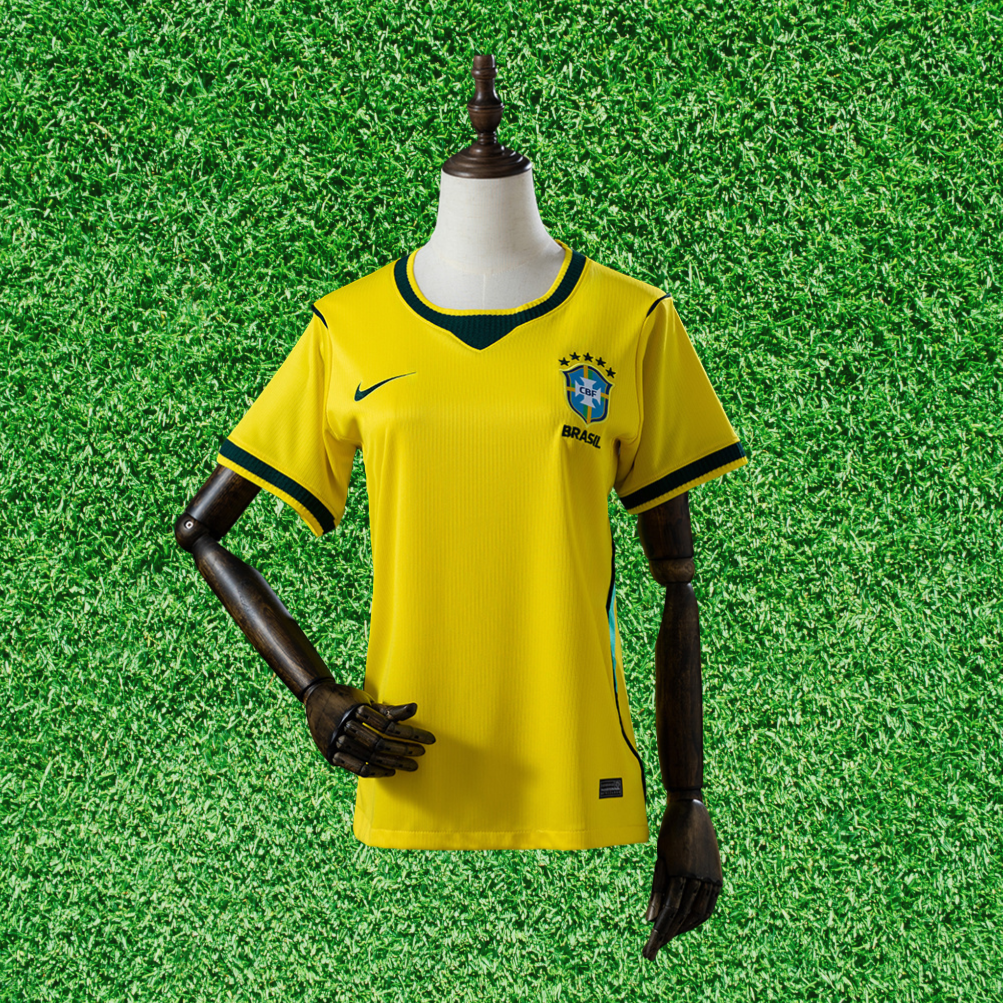 Camisa Brasil I 2026 Feminina Torcedor