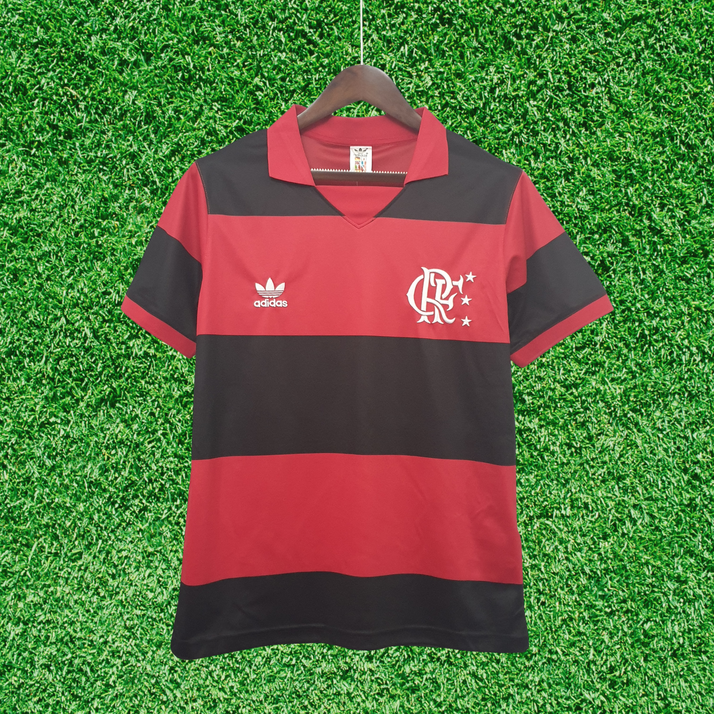 Camiseta Flamengo Local 1982 Retro 
