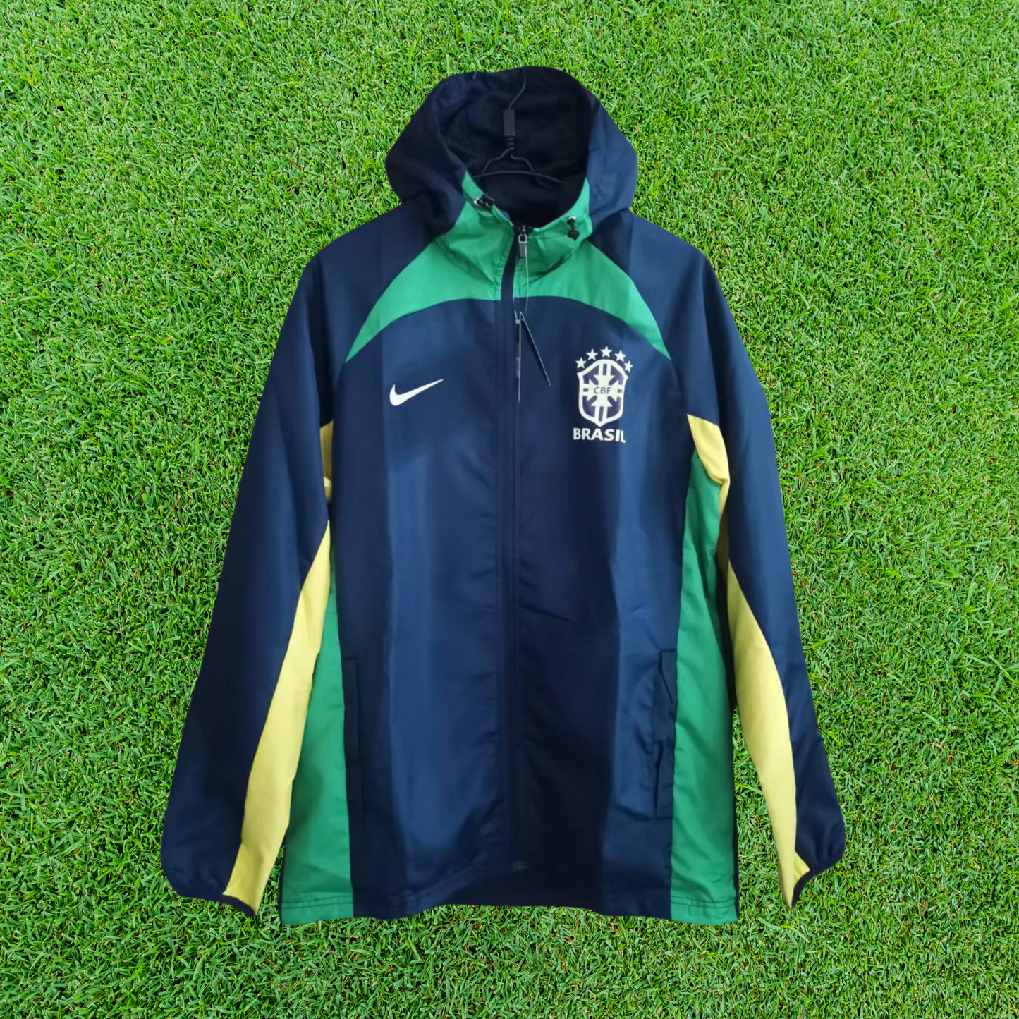 Chaqueta azul/verde de Brasil 