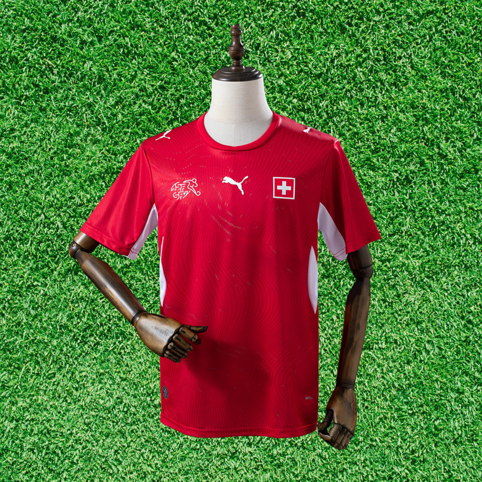 Camisa Suíça I 2026 Torcedor