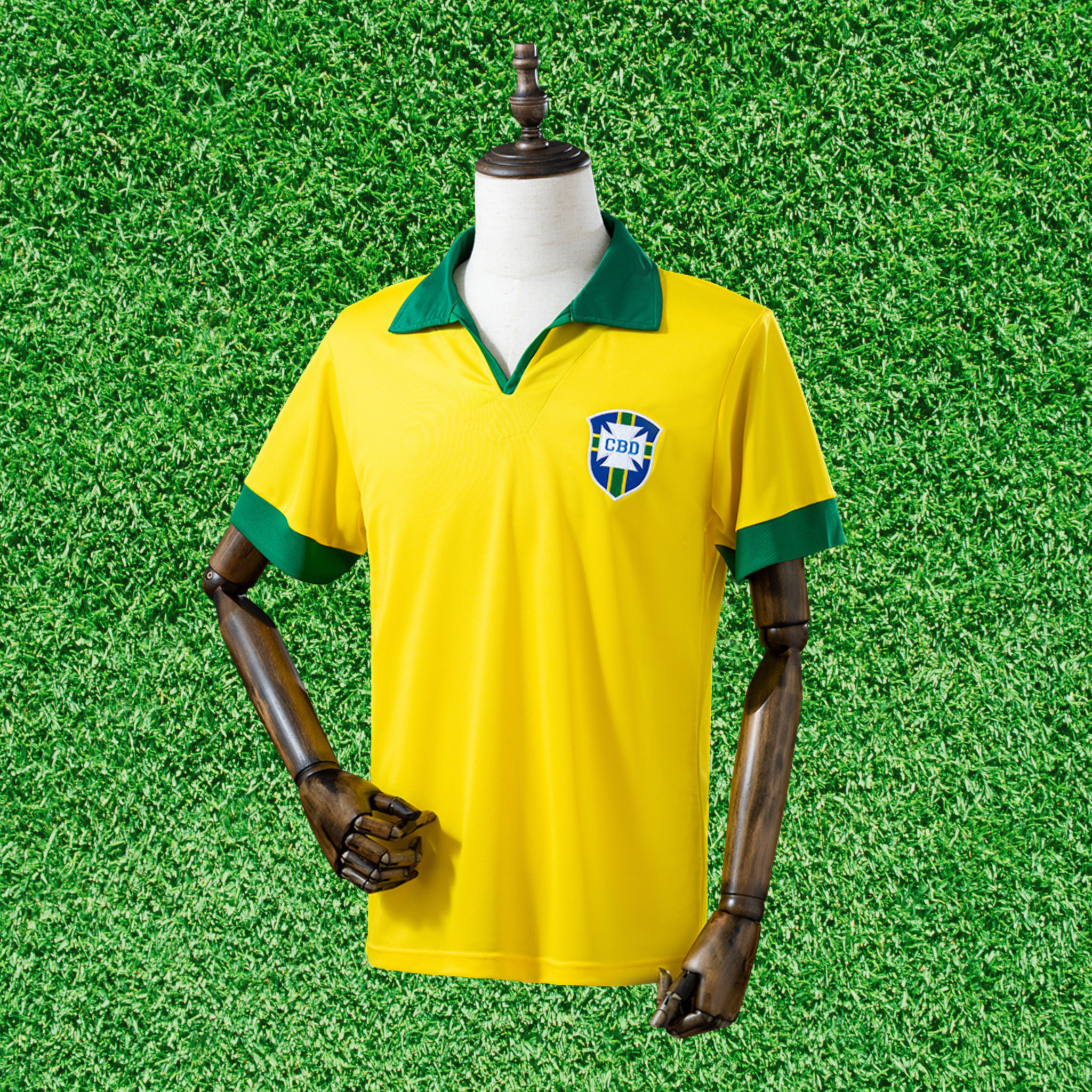 Camisa Brasil I 1958 Retrô