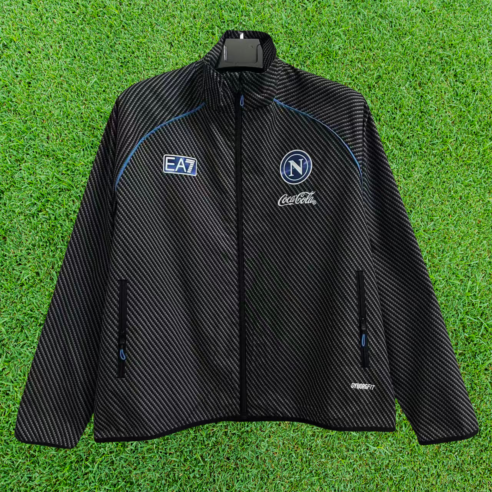 Corta-Vento SSC Napoli Preto 25/26