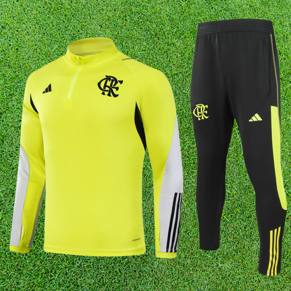 Conjunto Flamengo Amarelo 24/25 Treino