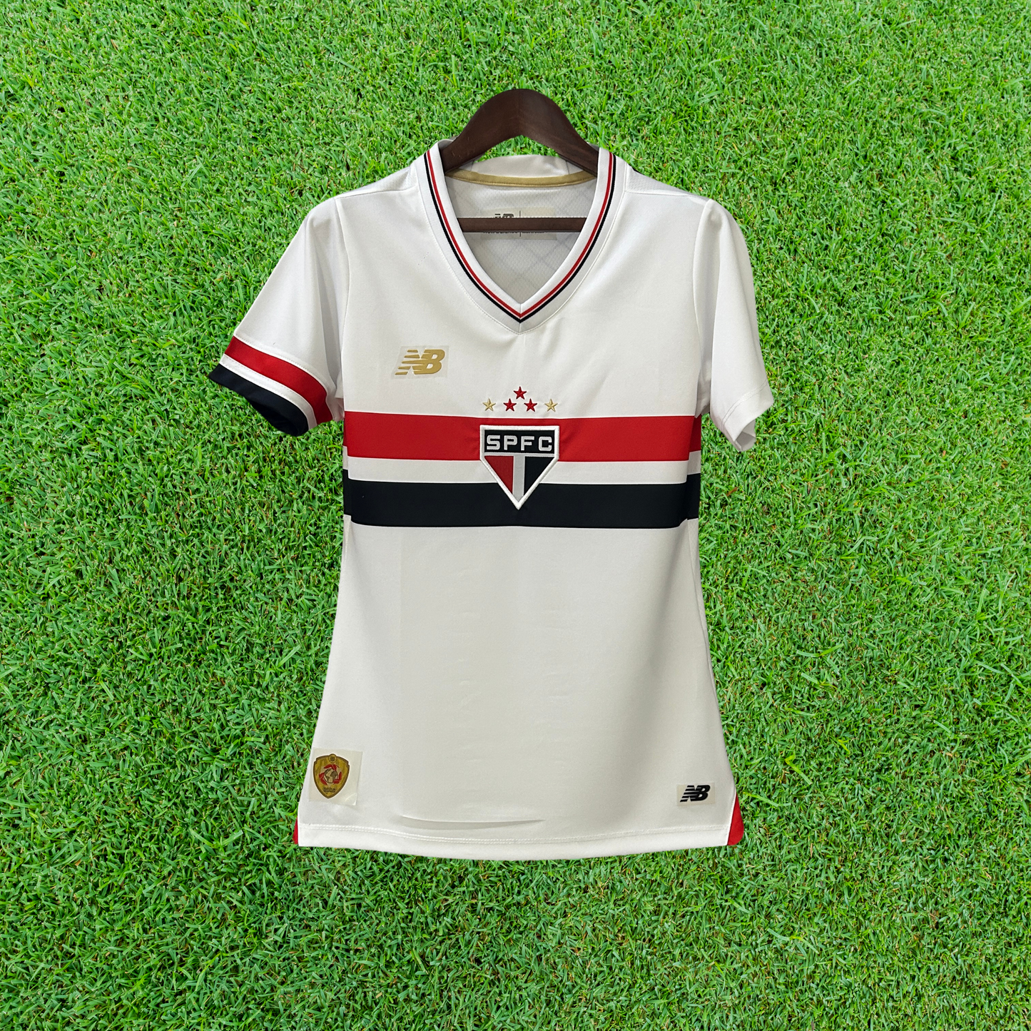 Camiseta São Paulo Local 25/26 Mujer Versión Fan 