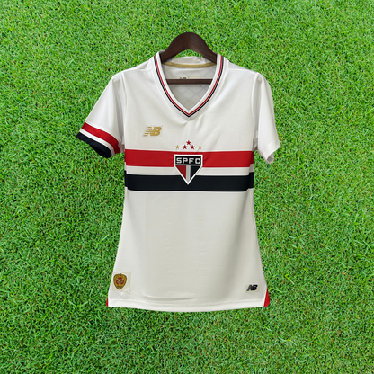 Camiseta São Paulo Local 25/26 Mujer Versión Fan 