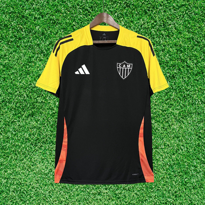 Camiseta de entrenamiento Atlético Mineiro, Negra, 25/26, Versión Fan 