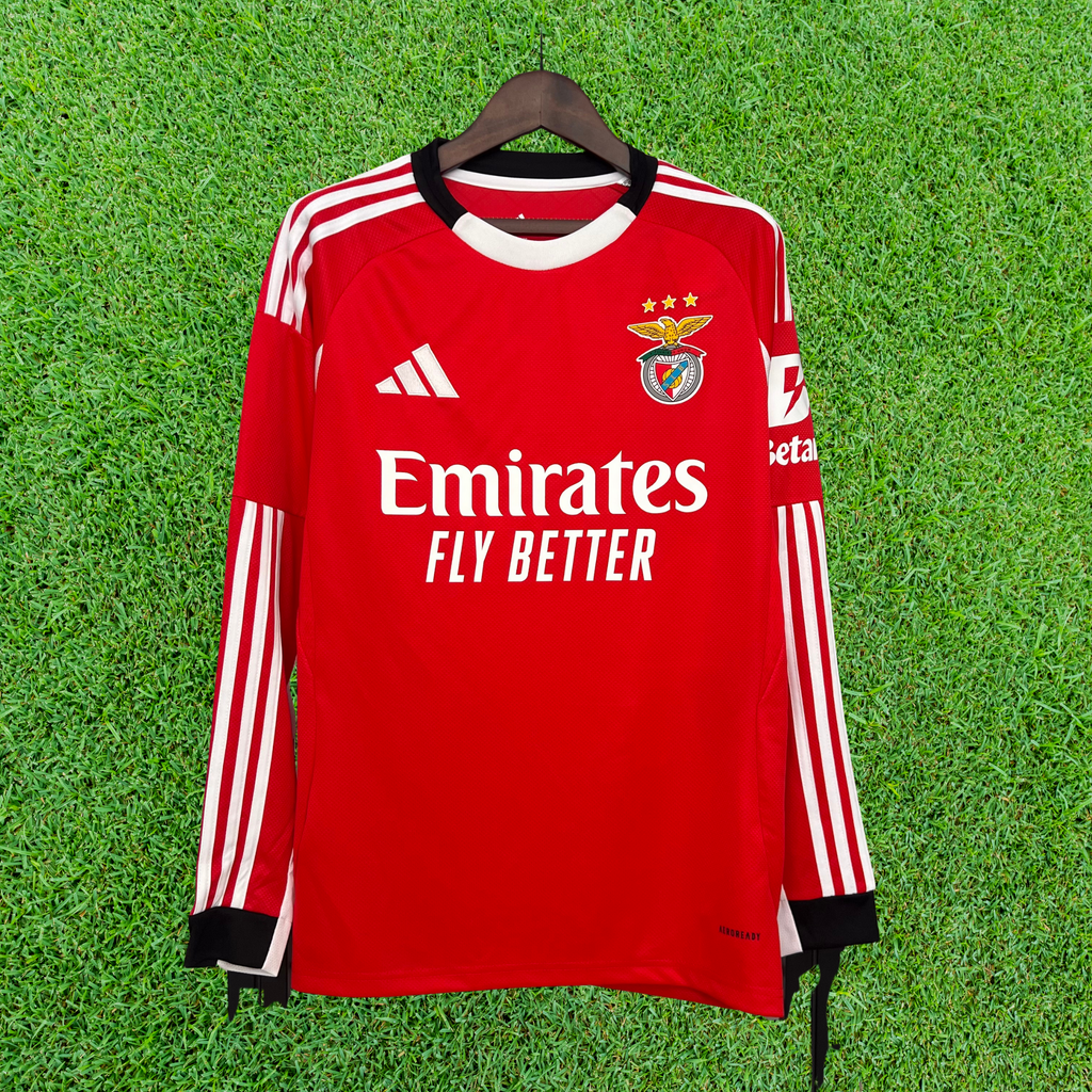 Camisa SL Benfica I 25/26 Manga Longa