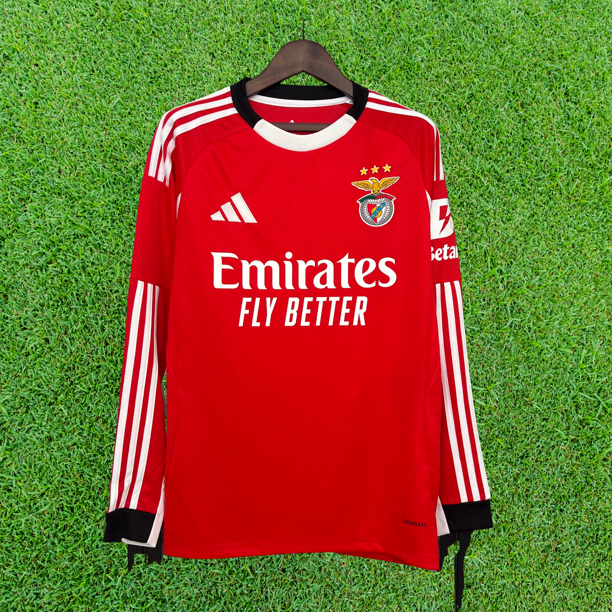 Camisa SL Benfica I 25/26 Manga Longa