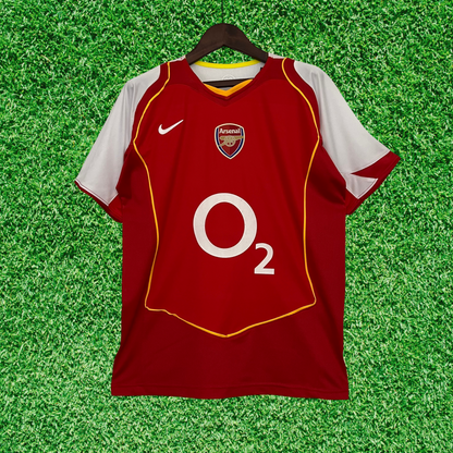 Camisa Arsenal I 04/05 Retrô