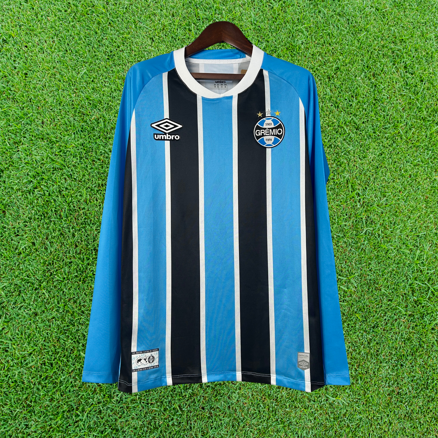 Grêmio Home Jersey 25/26 Long Sleeve