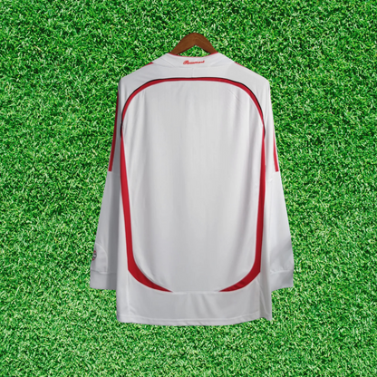 Camisa AC Milan II 06/07 Retrô Manga Longa