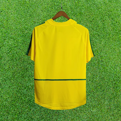 Brazil Home Jersey 2002 Retro