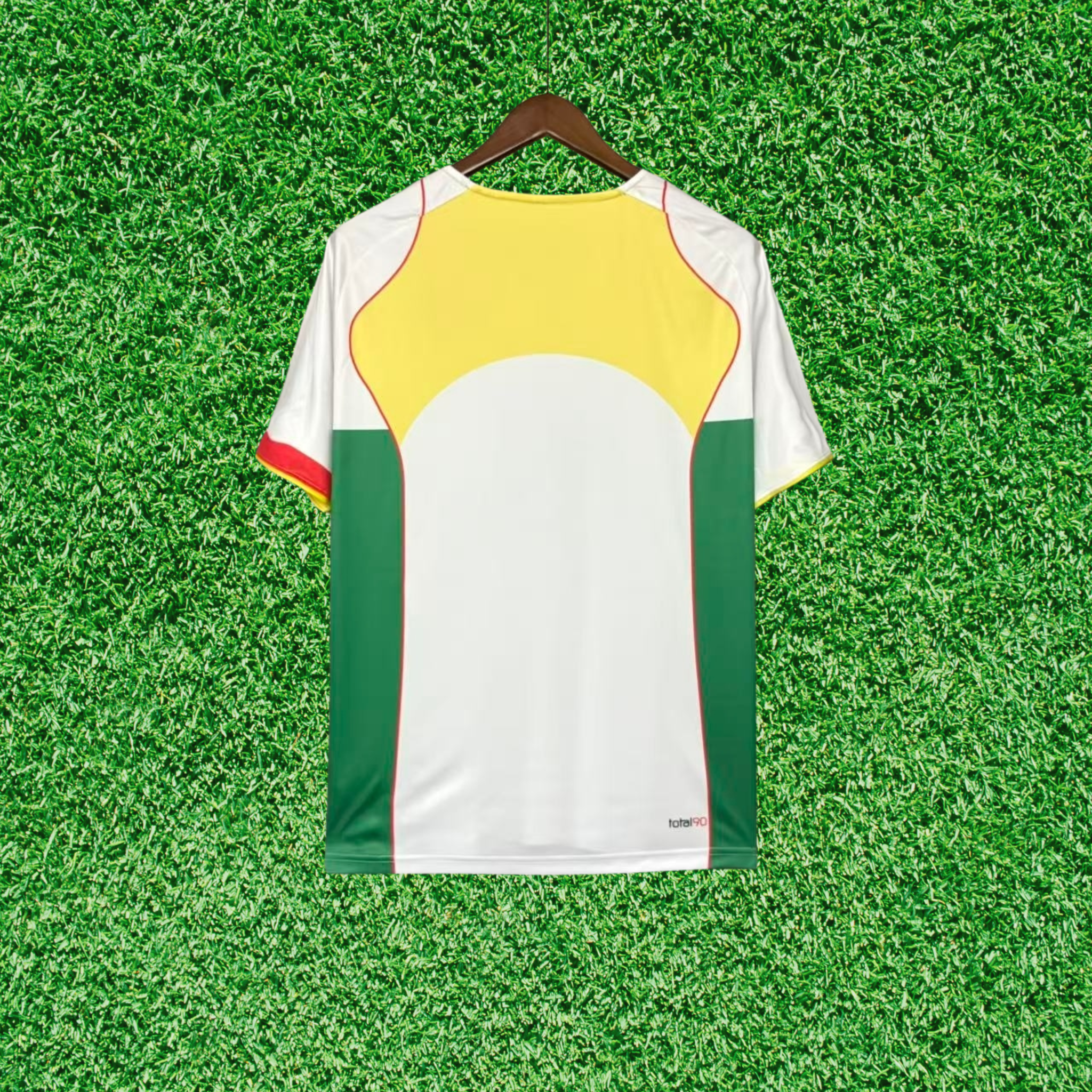 Camisa Total 90 Branca e Verde 2025 Torcedor