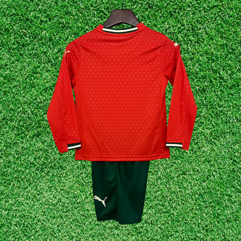 Kit Portugal I Manga Longa 2025 Infantil
