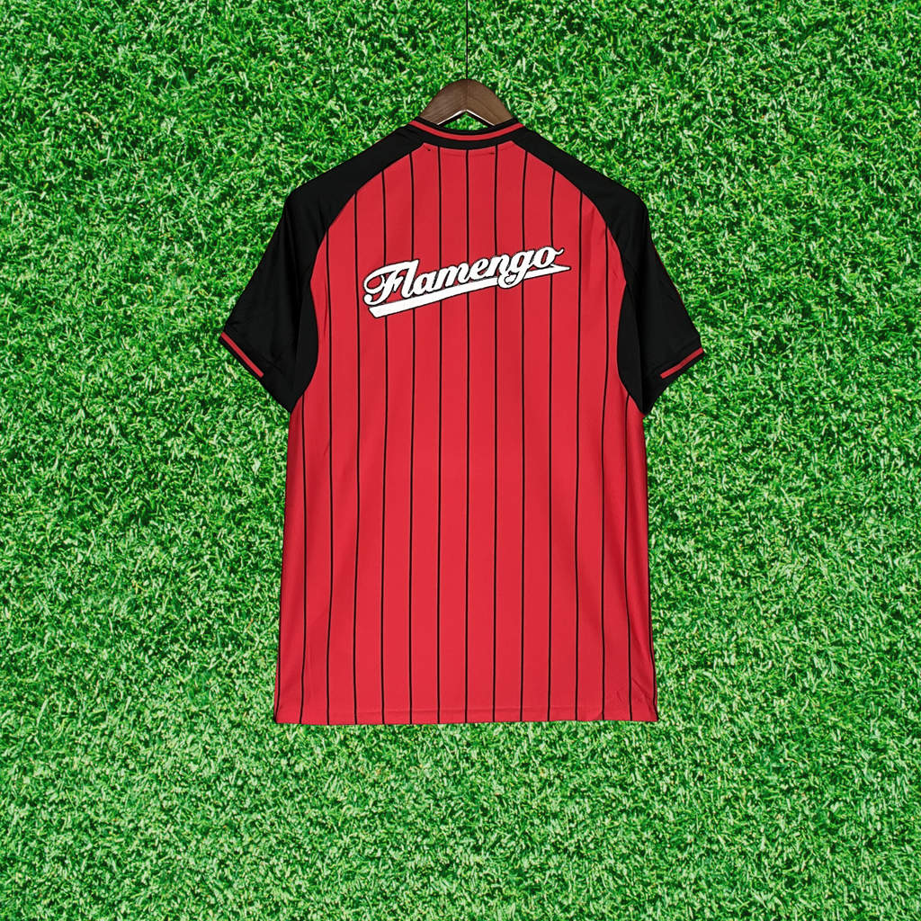 Camisa Flamengo Baseball - US Pack 25/26 Retrô