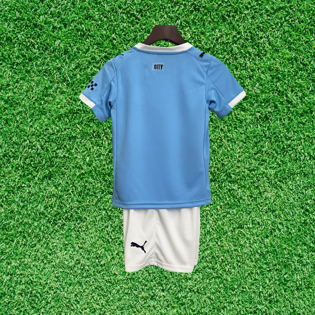 Kit Manchester City I 25/26 Infantil