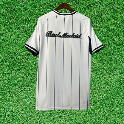 Camiseta de béisbol del Real Madrid - Paquete estadounidense 25/26 Retro 