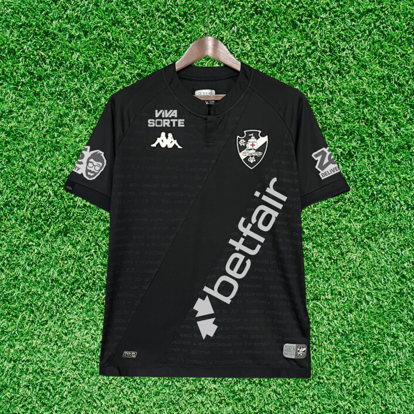 Vasco Third Black Jersey 24/25 Fan Version