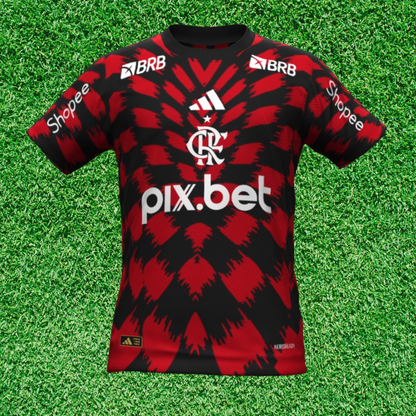 Camisa Flamengo Pré-Jogo 25/26 Torcedor