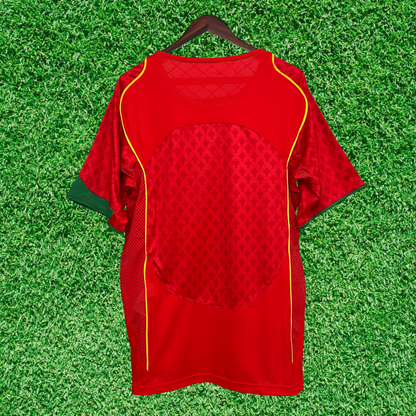 Portugal Home Jersey 2004 Retro 