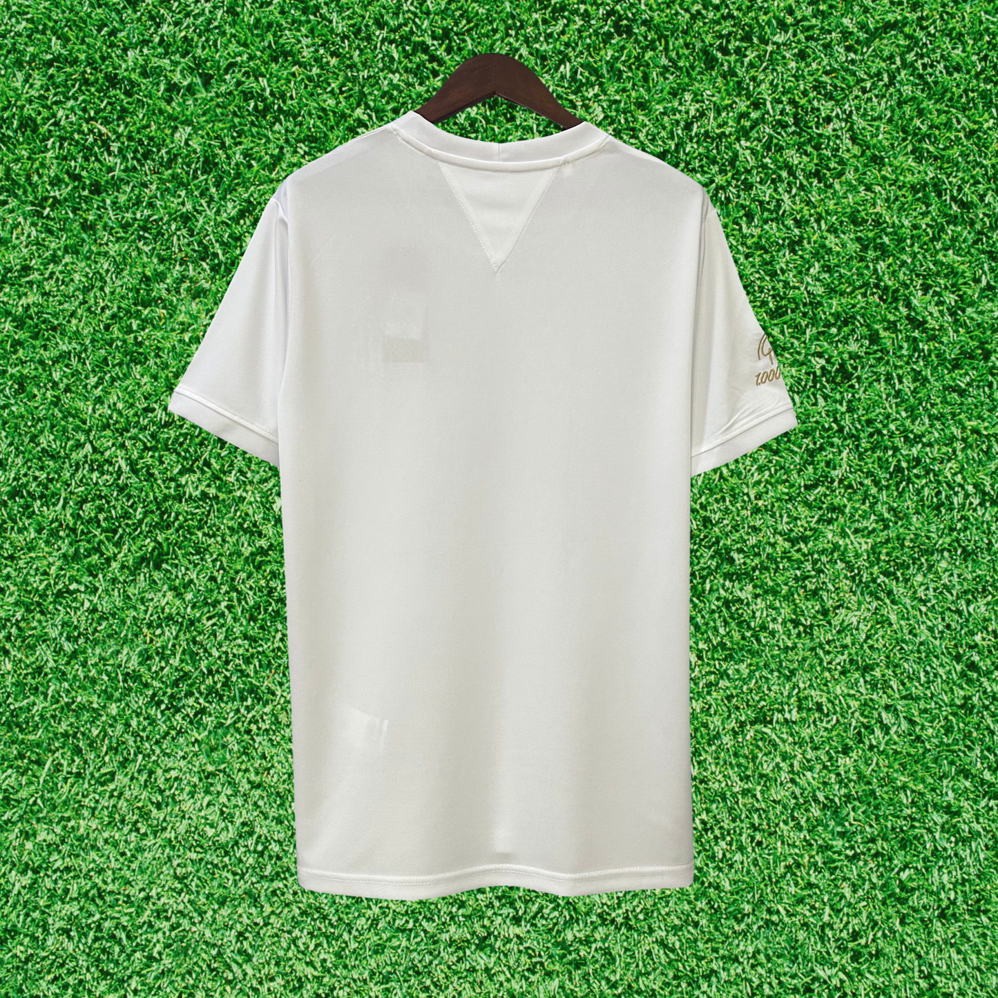 Santos Pelé 1000 Goles Camiseta Blanca 25/26 Fan 