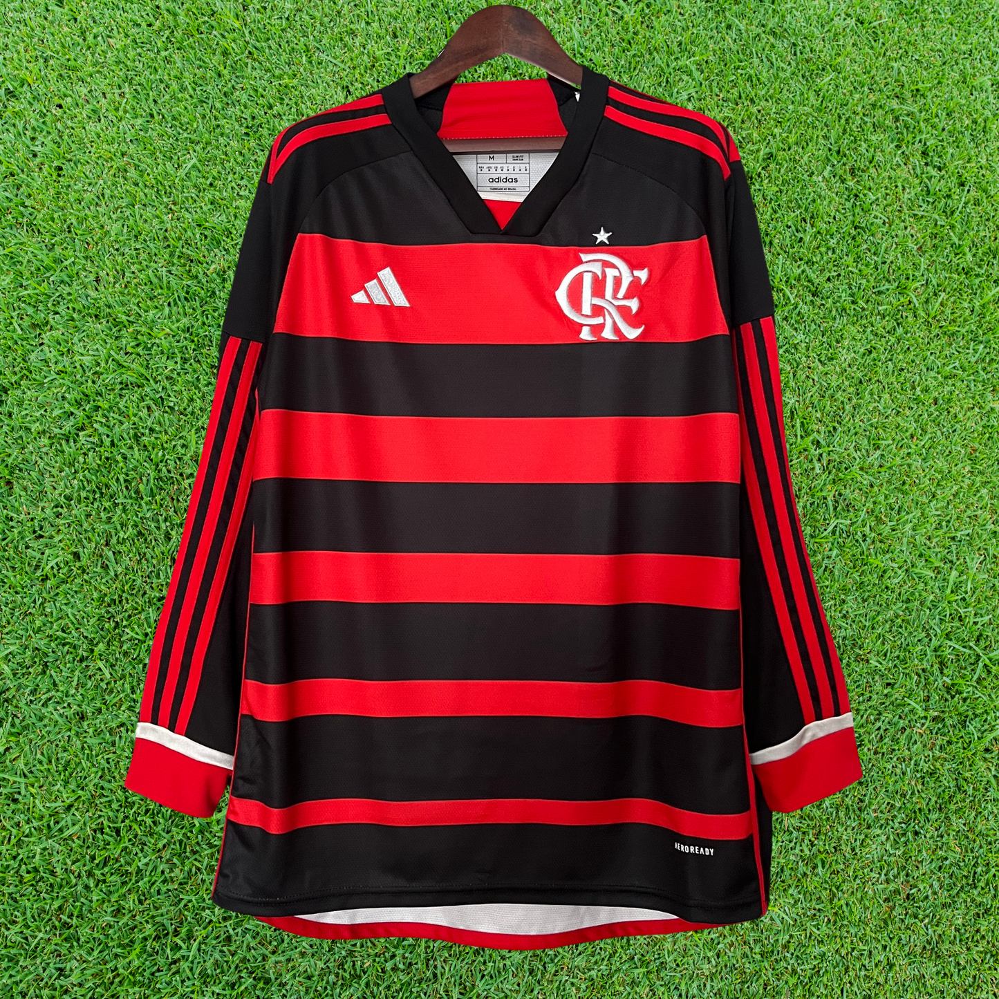 Camiseta local del Flamengo 24/25 de manga larga 