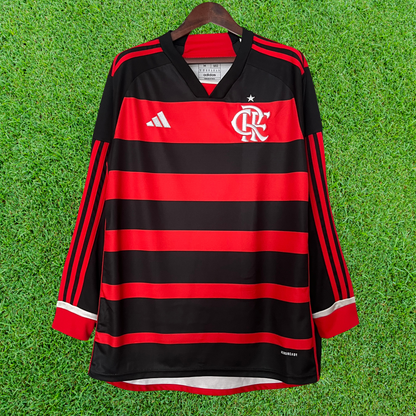 Camiseta local del Flamengo 24/25 de manga larga 