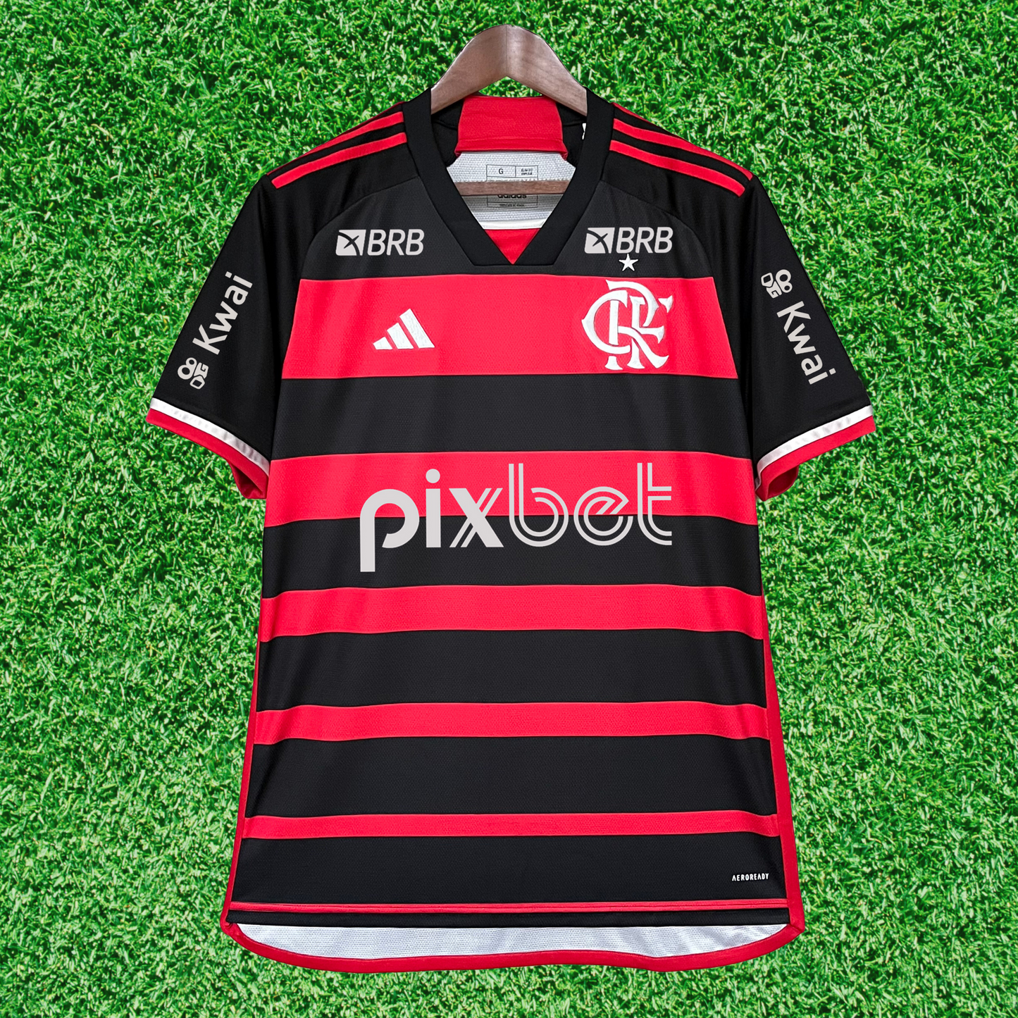 Camiseta Flamengo Local 24/25 Versión Fan 